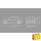 COBI 24662 - Volkswagen Golf GTI (1976-1983) - 100% kompatibilis minden más kedvelt márkával
