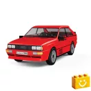 COBI 24664 - Audi quattro (1980) piros - 100% kompatibilis minden más kedvelt márkával COBI 24664 - Audi quattro (1980) piros - 100% kompatibilis minden más kedvelt márkával