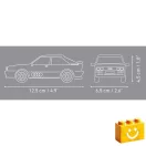 COBI 24665 - Audi quattro (1980) - fehér - 100% kompatibilis minden más kedvelt márkával COBI 24665 - Audi quattro (1980) - fehér - 100% kompatibilis minden más kedvelt márkával