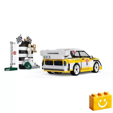   COBI 24668 - Audi Sport quattro S1 E2 Rally Legend (1985) - 100% kompatibilis minden más kedvelt márkával