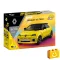 COBI 24673 - Renault 5 E-Tech Electric - sárga elektromos városi autó modell - 100% kompatibilis minden más kedvelt márkával