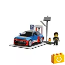 COBI 24682 - EV Station & Renault 5 Turbo 3E - 100% kompatibilis minden más kedvelt márkával