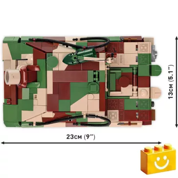   COBI 2585 – 38 cm Sturmmörser Sturmtiger rohammozsár építőjáték – 100% kompatibilis minden más kedvelt márkával