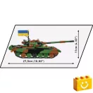 COBI 2624 – T-72 M1R – Lengyel/Ukrán harckocsi építőjáték – 100% kompatibilis minden más kedvelt márkával COBI 2624 – T-72 M1R – Lengyel/Ukrán harckocsi építőjáték – 100% kompatibilis minden más kedvelt márkával