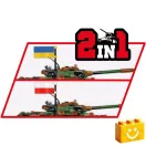 COBI 2624 – T-72 M1R – Lengyel/Ukrán harckocsi építőjáték – 100% kompatibilis minden más kedvelt márkával COBI 2624 – T-72 M1R – Lengyel/Ukrán harckocsi építőjáték – 100% kompatibilis minden más kedvelt márkával