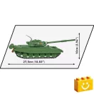 COBI 2625 – T-72 – Szovjet/NDK harckocsi építőjáték – 100% kompatibilis minden más kedvelt márkával COBI 2625 – T-72 – Szovjet/NDK harckocsi építőjáték – 100% kompatibilis minden más kedvelt márkával