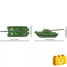 COBI 2625 – T-72 – Szovjet/NDK harckocsi építőjáték – 100% kompatibilis minden más kedvelt márkával COBI 2625 – T-72 – Szovjet/NDK harckocsi építőjáték – 100% kompatibilis minden más kedvelt márkával