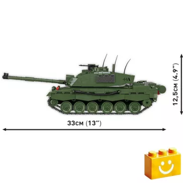   COBI 2627 – Challenger 2 – Brit harckocsi építőjáték – 100% kompatibilis minden más kedvelt márkával