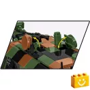 COBI 2628 – Panzerhaubitze 2000 – Német önjáró löveg építőjáték – 100% kompatibilis minden más kedvelt márkával