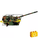COBI 2628 – Panzerhaubitze 2000 – Német önjáró löveg építőjáték – 100% kompatibilis minden más kedvelt márkával