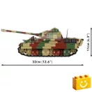 COBI 2654A – Pz.Kpfw. V Panther Ausf. A közepes harckocsi építőjáték – 100% kompatibilis minden más kedvelt márkával COBI 2654A – Pz.Kpfw. V Panther Ausf. A közepes harckocsi építőjáték – 100% kompatibilis minden más kedvelt márkával