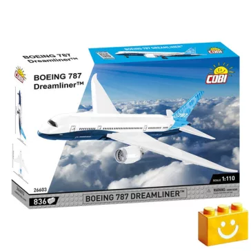   COBI 26603 - Boeing 787 Dreamliner  építőjáték – 100% kompatibilis minden más kedvelt márkával