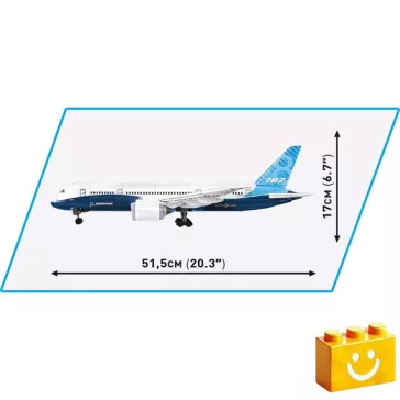   COBI 26603 - Boeing 787 Dreamliner  építőjáték – 100% kompatibilis minden más kedvelt márkával