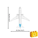 COBI 26608 - Boeing 737-8 építőjáték – 100% kompatibilis minden más kedvelt márkával COBI 26608 - Boeing 737-8 építőjáték – 100% kompatibilis minden más kedvelt márkával