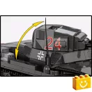 COBI 2660 - Panzerkampfwagen I Ausf. B (France 1940) - második világháborús könnyű harckocsi - 100% kompatibilis minden más kedvelt márkával COBI 2660 - Panzerkampfwagen I Ausf. B (France 1940) - második világháborús könnyű harckocsi - 100% kompatibilis minden más kedvelt márkával