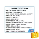 COBI 26621 – Cessna 172 Skyhawk (Sárga) építőjáték – 100% kompatibilis minden más kedvelt márkával COBI 26621 – Cessna 172 Skyhawk (Sárga) építőjáték – 100% kompatibilis minden más kedvelt márkával