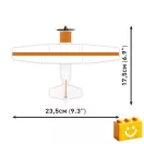 COBI 26623 – Cessna 172 Skyhawk (Narancs) építőjáték – 100% kompatibilis minden más kedvelt márkával COBI 26623 – Cessna 172 Skyhawk (Narancs) építőjáték – 100% kompatibilis minden más kedvelt márkával