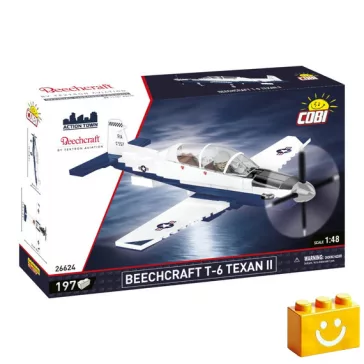   COBI 26624 – Beechcraft T-6 Texan II (USAF) építőjáték – 100% kompatibilis minden más kedvelt márkával