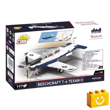   COBI 26624 – Beechcraft T-6 Texan II (USAF) építőjáték – 100% kompatibilis minden más kedvelt márkával