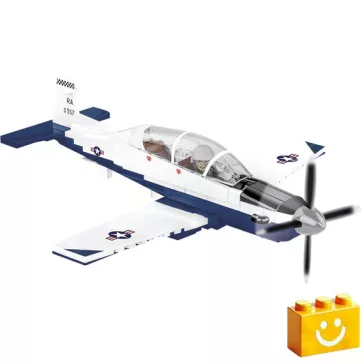   COBI 26624 – Beechcraft T-6 Texan II (USAF) építőjáték – 100% kompatibilis minden más kedvelt márkával