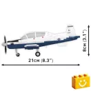COBI 26624 – Beechcraft T-6 Texan II (USAF) építőjáték – 100% kompatibilis minden más kedvelt márkával COBI 26624 – Beechcraft T-6 Texan II (USAF) építőjáték – 100% kompatibilis minden más kedvelt márkával