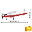 COBI 26625 – Beechcraft T-6 Texan II (Navy) építőjáték – 100% kompatibilis minden más kedvelt márkával