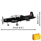 COBI 26626 – Beechcraft T-6 Texan II (RAF) építőjáték – 100% kompatibilis minden más kedvelt márkával