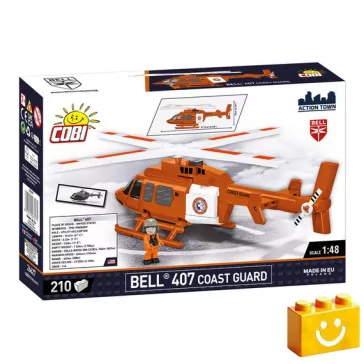   COBI 26627 – Bell 407 – Parti őrség építőjáték – 100% kompatibilis minden más kedvelt márkával