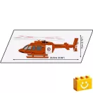 COBI 26627 – Bell 407 – Parti őrség építőjáték – 100% kompatibilis minden más kedvelt márkával
