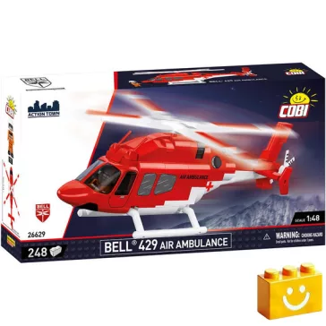   COBI 26629 – Bell 429 – Légi mentő építőjáték – 100% kompatibilis minden más kedvelt márkával