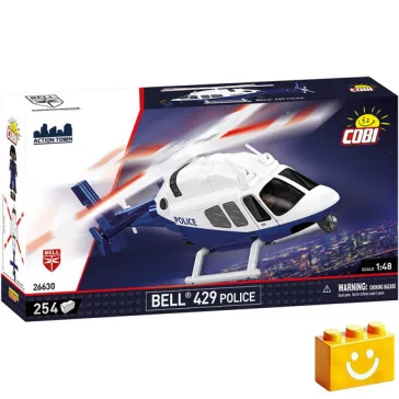   COBI 26630 – Bell 429 – Rendőrség építőjáték – 100% kompatibilis minden más kedvelt márkával