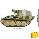 COBI 2665 - Sd.Kfz. 138/1 Grille Ausf. M - második világháborús önjáró löveg - 100% kompatibilis minden más kedvelt márkával COBI 2665 - Sd.Kfz. 138/1 Grille Ausf. M - második világháborús önjáró löveg - 100% kompatibilis minden más kedvelt márkával
