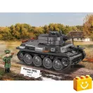COBI 2666 - Panzer 38(t) / (ČKD) LT vz.38 - 2 az 1-ben könnyű harckocsi - 100% kompatibilis minden más kedvelt márkával COBI 2666 - Panzer 38(t) / (ČKD) LT vz.38 - 2 az 1-ben könnyű harckocsi - 100% kompatibilis minden más kedvelt márkával
