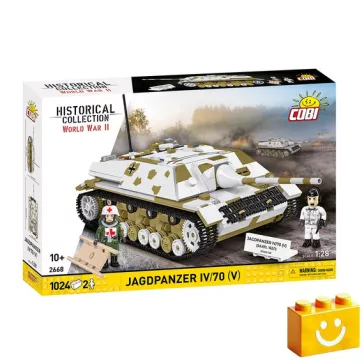   COBI 2668 - Jagdpanzer IV/70 (V) (Sd.Kfz. 162/1) német páncélvadász- 100% kompatibilis minden más kedvelt márkával