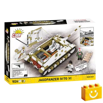   COBI 2668 - Jagdpanzer IV/70 (V) (Sd.Kfz. 162/1) német páncélvadász- 100% kompatibilis minden más kedvelt márkával