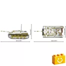 COBI 2668 - Jagdpanzer IV/70 (V) (Sd.Kfz. 162/1) német páncélvadász- 100% kompatibilis minden más kedvelt márkával COBI 2668 - Jagdpanzer IV/70 (V) (Sd.Kfz. 162/1) német páncélvadász- 100% kompatibilis minden más kedvelt márkával