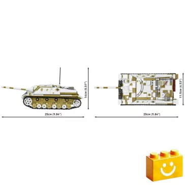   COBI 2668 - Jagdpanzer IV/70 (V) (Sd.Kfz. 162/1) német páncélvadász- 100% kompatibilis minden más kedvelt márkával