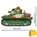 COBI 2719 – Renault R-35 könnyű harckocsi építőjáték – 100% kompatibilis minden más kedvelt márkával COBI 2719 – Renault R-35 könnyű harckocsi építőjáték – 100% kompatibilis minden más kedvelt márkával
