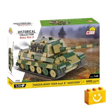   COBI 2733 – Jagdtiger páncélvadász építőjáték – 100% kompatibilis minden más kedvelt márkával