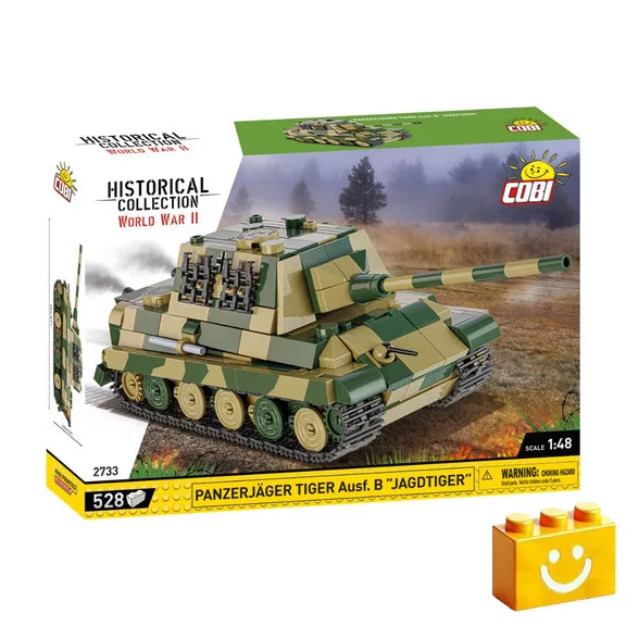 COBI 2733 – Jagdtiger páncélvadász építőjáték – 100% kompatibilis minden más kedvelt márkával COBI 2733 – Jagdtiger páncélvadász építőjáték – 100% kompatibilis minden más kedvelt márkával