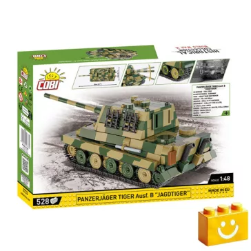   COBI 2733 – Jagdtiger páncélvadász építőjáték – 100% kompatibilis minden más kedvelt márkával