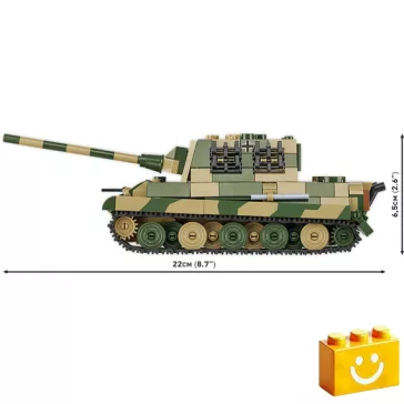   COBI 2733 – Jagdtiger páncélvadász építőjáték – 100% kompatibilis minden más kedvelt márkával