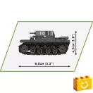 COBI 2740 - Valentine IX / Panzer I / Renault R35 - 3 az 1-ben történelmi tank készlet - 100% kompatibilis minden más kedvelt márkával