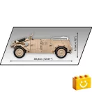COBI 2803 – Kübelwagen Type 82 német terepjáró építőjáték – 100% kompatibilis minden más kedvelt márkával COBI 2803 – Kübelwagen Type 82 német terepjáró építőjáték – 100% kompatibilis minden más kedvelt márkával