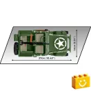 COBI 2804 – Jeep Willys MB utánfutóval – Executive Edition építőjáték – 100% kompatibilis minden más kedvelt márkával COBI 2804 – Jeep Willys MB utánfutóval – Executive Edition építőjáték – 100% kompatibilis minden más kedvelt márkával