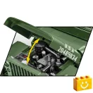 COBI 2806 – Willys MB orvosi terepjáró építőjáték – 100% kompatibilis minden más kedvelt márkával COBI 2806 – Willys MB orvosi terepjáró építőjáték – 100% kompatibilis minden más kedvelt márkával