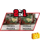 COBI 2807 – PzKpfw VI Tiger – 2 az 1-ben építőjáték – 100% kompatibilis minden más kedvelt márkával COBI 2807 – PzKpfw VI Tiger – 2 az 1-ben építőjáték – 100% kompatibilis minden más kedvelt márkával