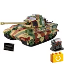 COBI 2808 - Panzerkampfwagen VI Tiger II „Königstiger” - német nehézharckocsi (1:12) - 100% kompatibilis minden más kedvelt márkával COBI 2808 - Panzerkampfwagen VI Tiger II „Königstiger” - német nehézharckocsi (1:12) - 100% kompatibilis minden más kedvelt márkával