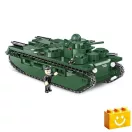 COBI 2990 - Vickers A1E1 Independent Nehéz Harckocsi  építőjáték – 100% kompatibilis minden más kedvelt márkával