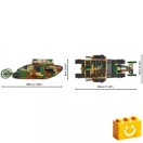 COBI 2993 - Mark I (Férfi) No. C.19 Harckocsi építőjáték – 100% kompatibilis minden más kedvelt márkával COBI 2993 - Mark I (Férfi) No. C.19 Harckocsi építőjáték – 100% kompatibilis minden más kedvelt márkával